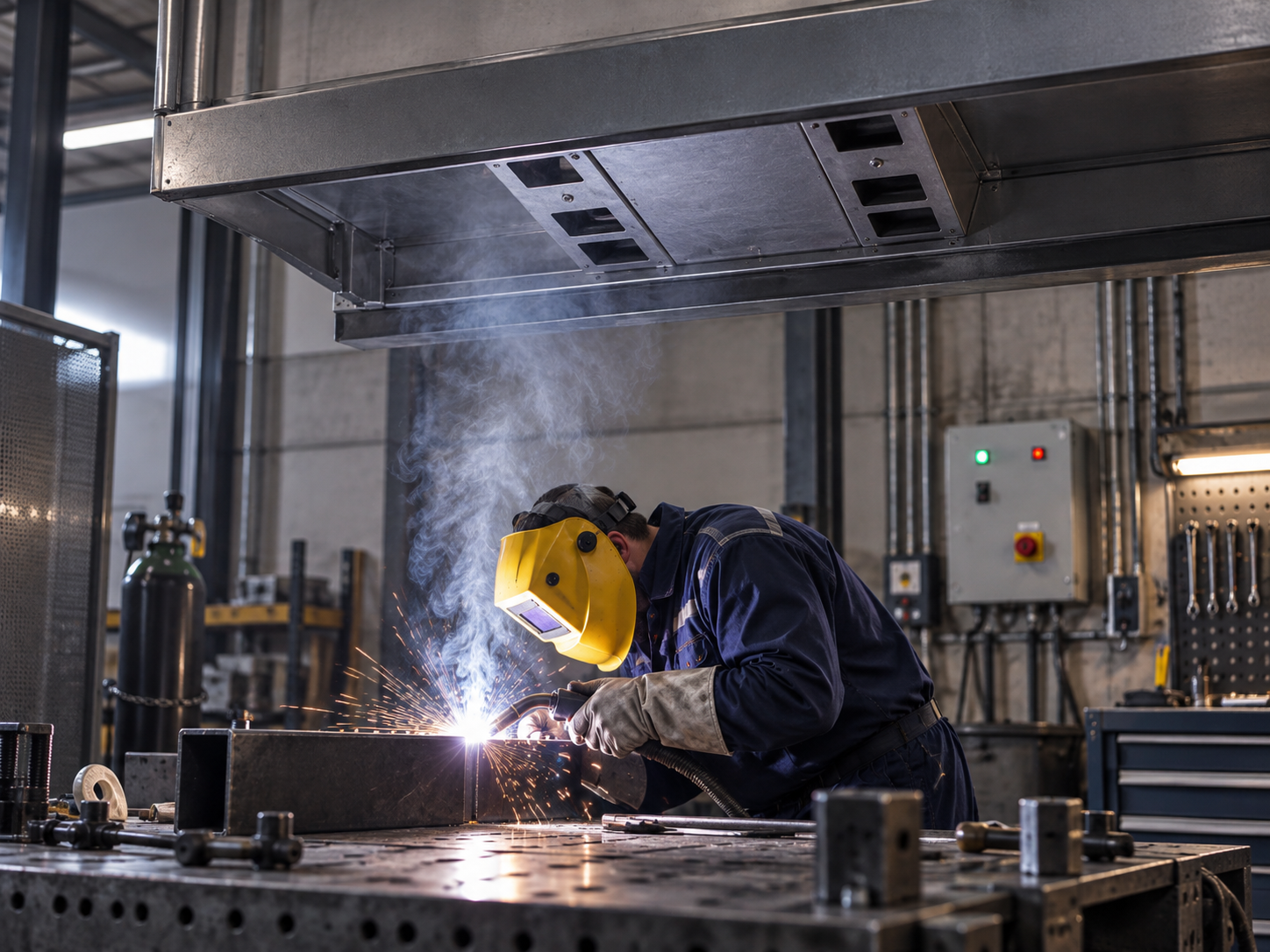 Fine Dust & Fume Filtration industrial treatment context