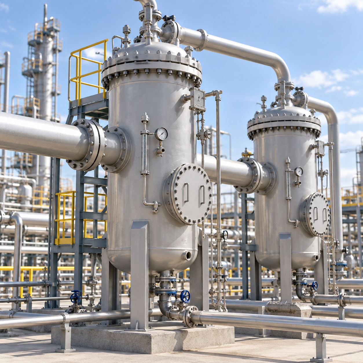 Gas-Liquid Separation industrial treatment context
