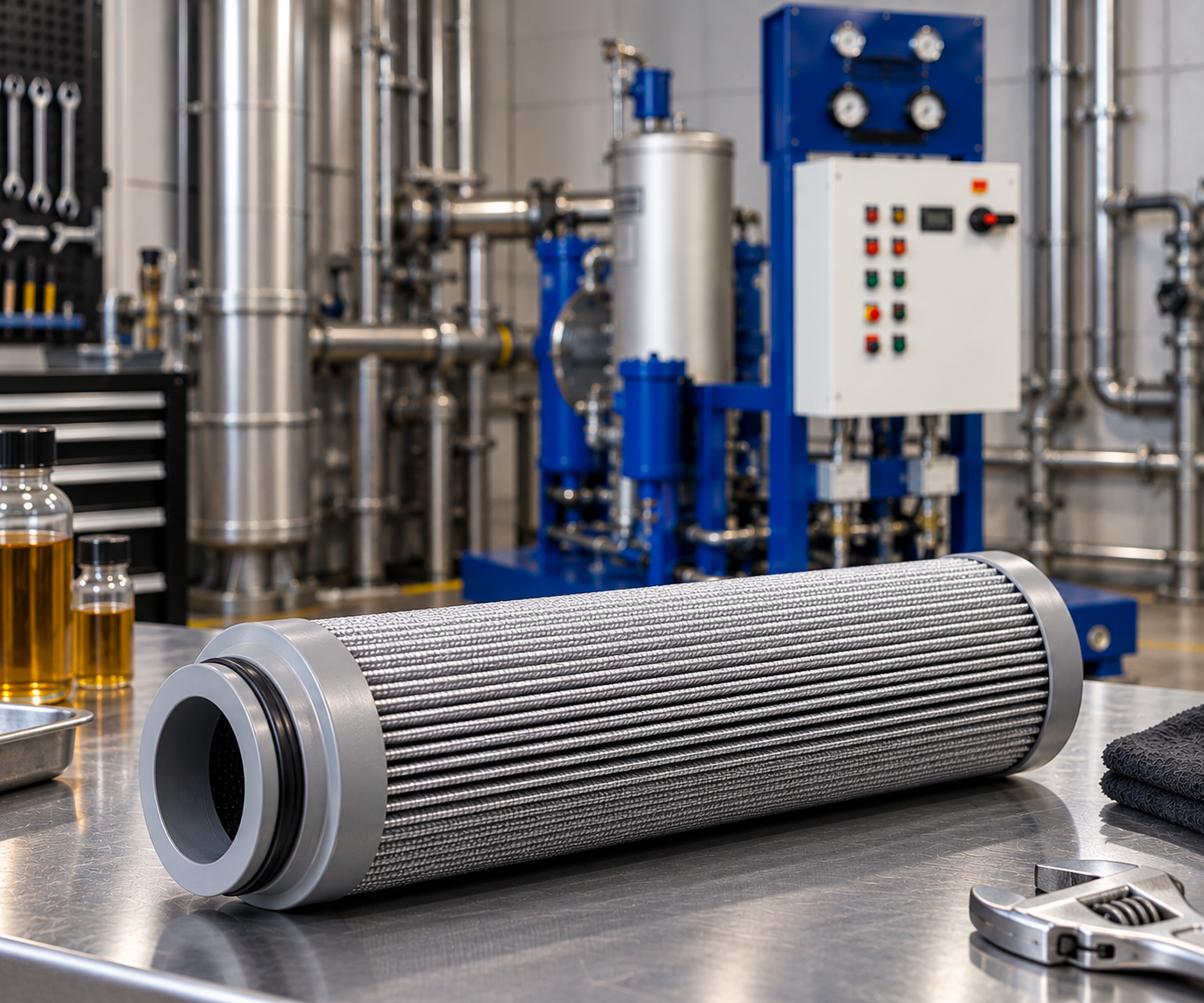 Oil Condition Remediation industrial treatment context