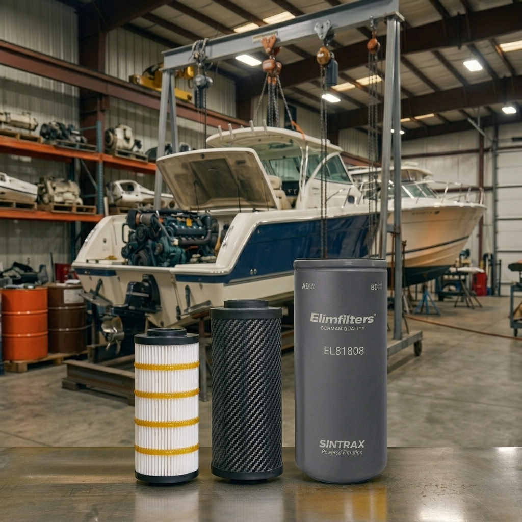 ELIMFILTERS MARINECLEAN fuel filter for marine engines